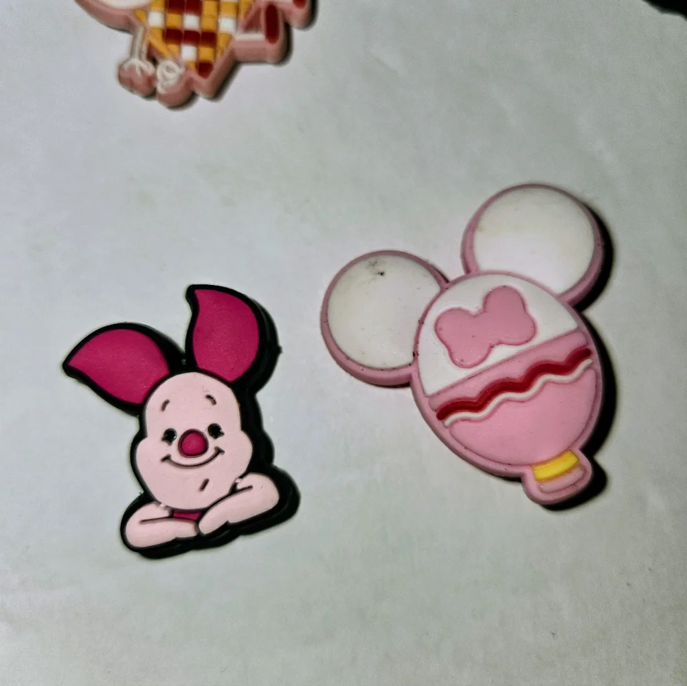Cute Cartoon Shoe Charms Set 8pcs